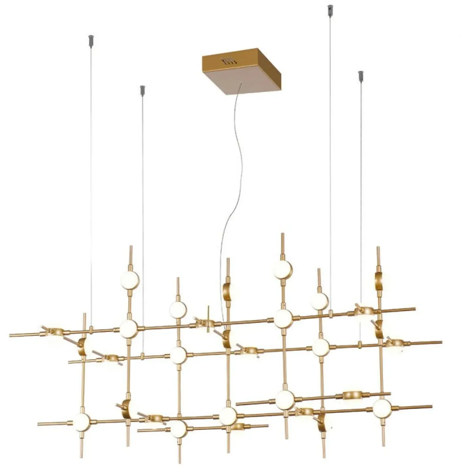Sklep Kaja Designerska, złota lampa wisząca MD18001067-30A GD z serii PROVENZA Hot