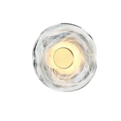 Sklep Kaja Designerski kinkiet do stylowego wnętrza ⌀20cm AZ5828 NESTOR | Kaja* Lampy Led