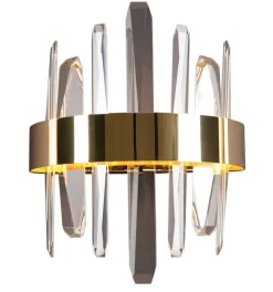 Sklep Kaja Designerski, kryształowy kinkiet LED MX W0287 PRINCE | Kaja* Lampy Led
