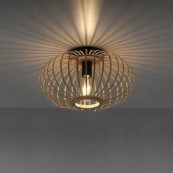 Sklep Kaja Drewniana lampa sufitowa w stylu EKO 11410-79 z serii RACOON | Kaja drewno Online