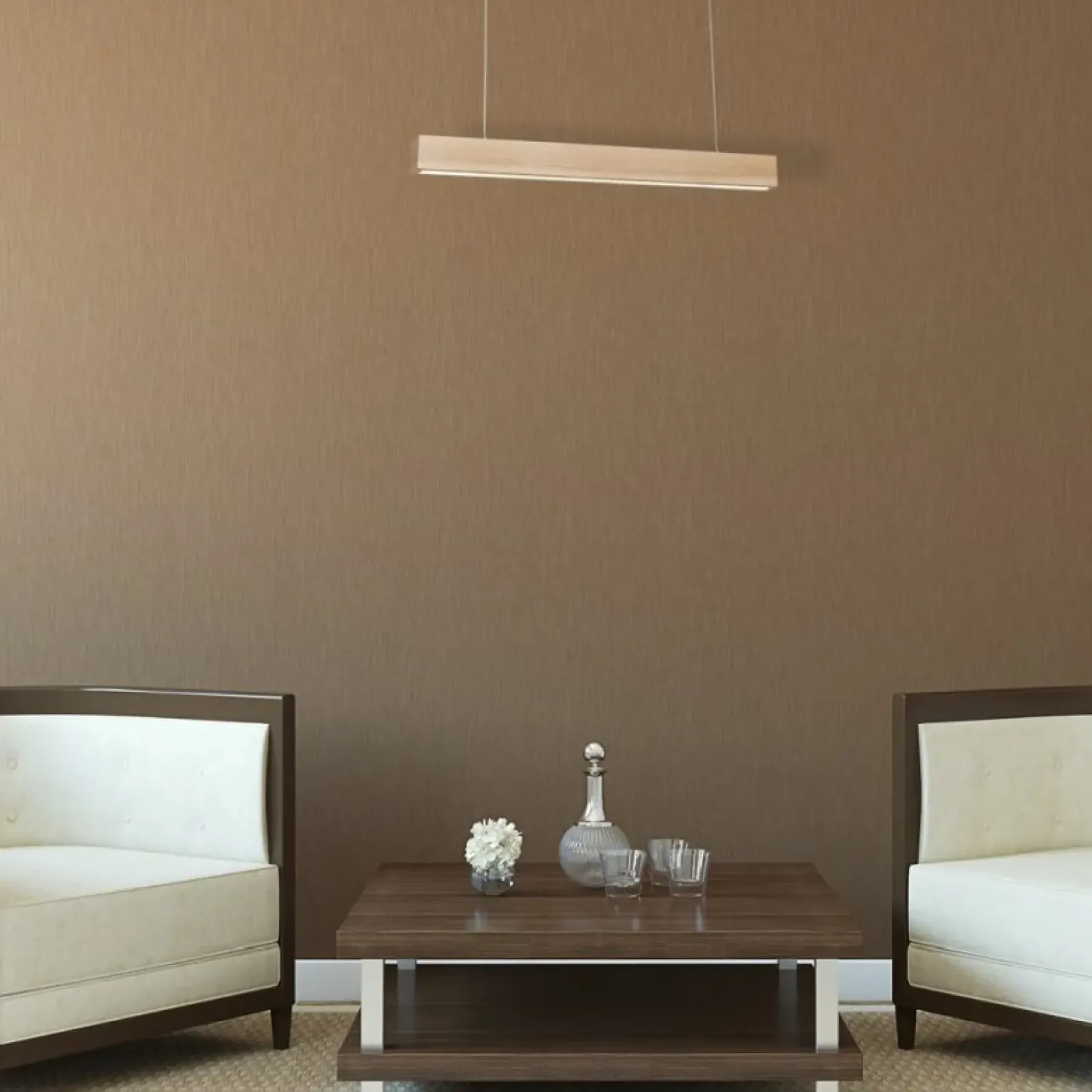 Sklep Kaja Drewniana listwa LED idealna nad stół w jadalni MLP567 TIMBER | Kaja Discount