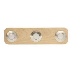 Sklep Kaja Drewniana listwa sufitowa z 3 ledowymi spotami 2291374 SUNNIVA | Kaja* Lampy Led|Plafony Nowoczesne