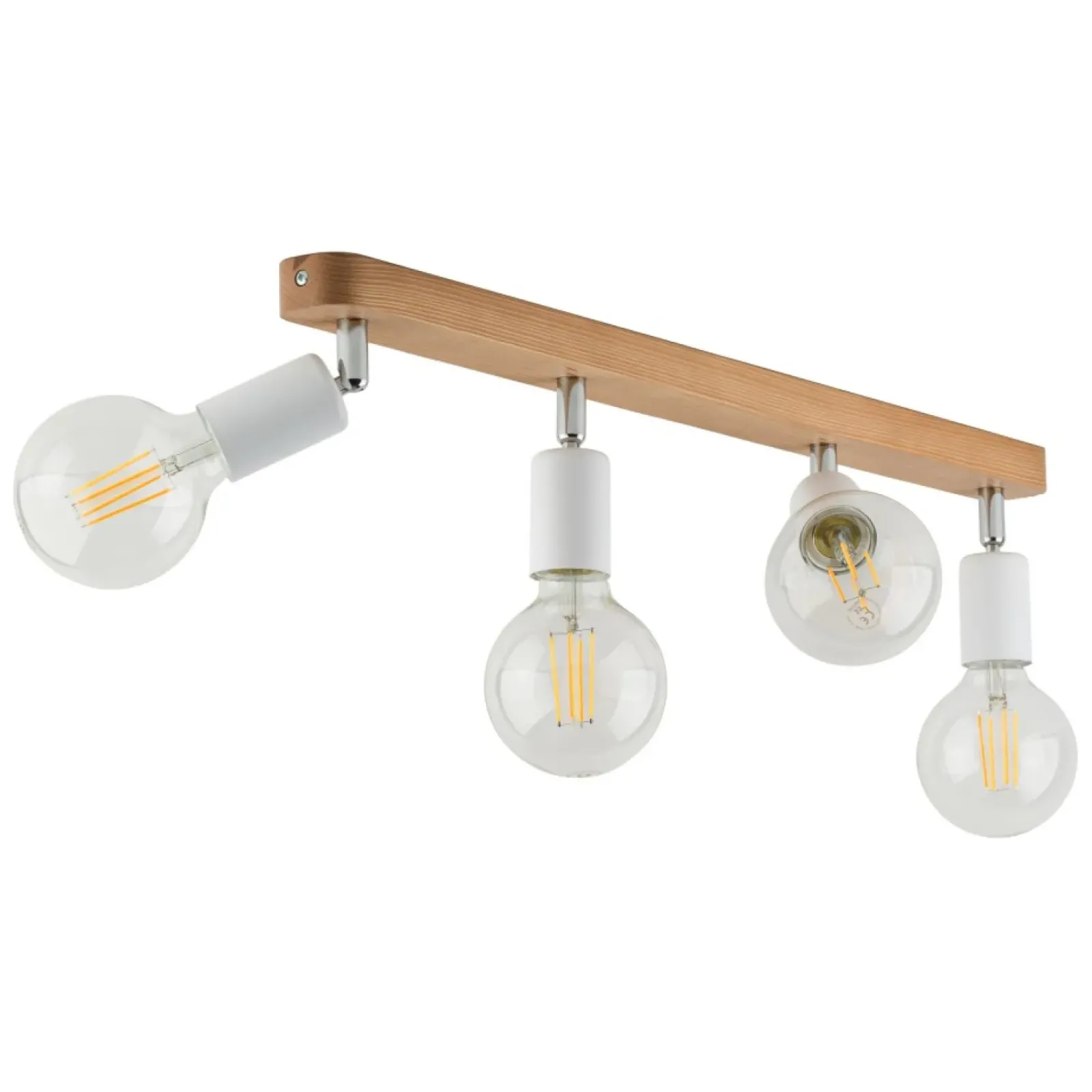 Sklep Kaja Drewniana listwa sufitowa z reflektorami TK 4751 z serii SIMPLY WOOD Flash Sale