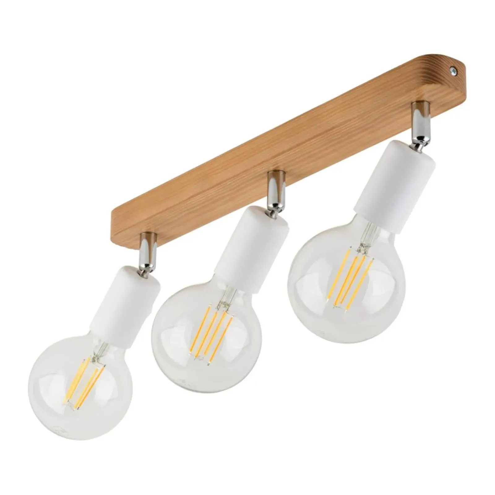Sklep Kaja Drewniana listwa ze spotami, do sypialni TK 4749 z serii SIMPLY WOOD Online