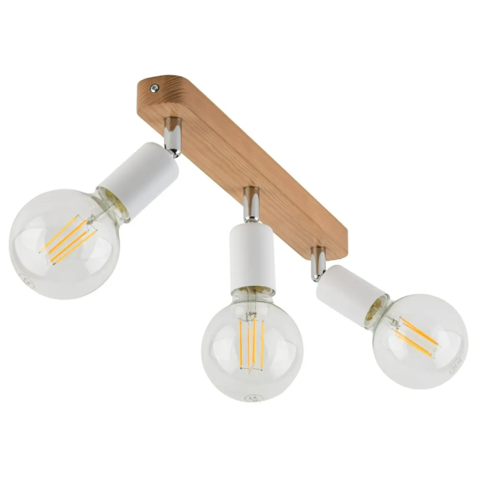 Sklep Kaja Drewniana listwa ze spotami, do sypialni TK 4749 z serii SIMPLY WOOD Online