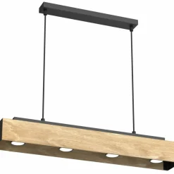 Sklep Kaja Drewniana, pozioma lampa wisząca do kuchni LX 1645 MAISON | Kaja Store