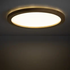 Sklep Kaja Drewniany, ledowy plafon do sypialni TK 18011 AQUA WOOD BUK | Kaja* Lampy Led|Lampy Do Łazienki