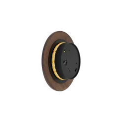 Sklep Kaja Drewniany, ozdobny kinkiet ⌀15cm 3000K 11288 RING TIMBER LED | Kaja* Lampy Led