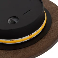 Sklep Kaja Drewniany, ozdobny kinkiet ⌀15cm 3000K 11288 RING TIMBER LED | Kaja* Lampy Led