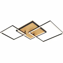 Sklep Kaja Drewniany plafon LED, styl rustykalny PLF-82738-38W-WO NORIS | Kaja Hot