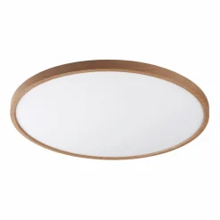 Sklep Kaja Drewniany plafon ze zmienną barwą ⌀60cm WM-BP1108-L-W CAMI | Kaja* Lampy Led|Plafony Nowoczesne