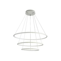 Sklep Kaja Duża, biała lampa wisząca LED ML503 ORION WHITE | Kaja Oświetlenie Best