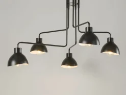 Sklep Kaja Duża, czarna lampa sufitowa w stylu loftowym SIG 32451 z serii HOLI Store