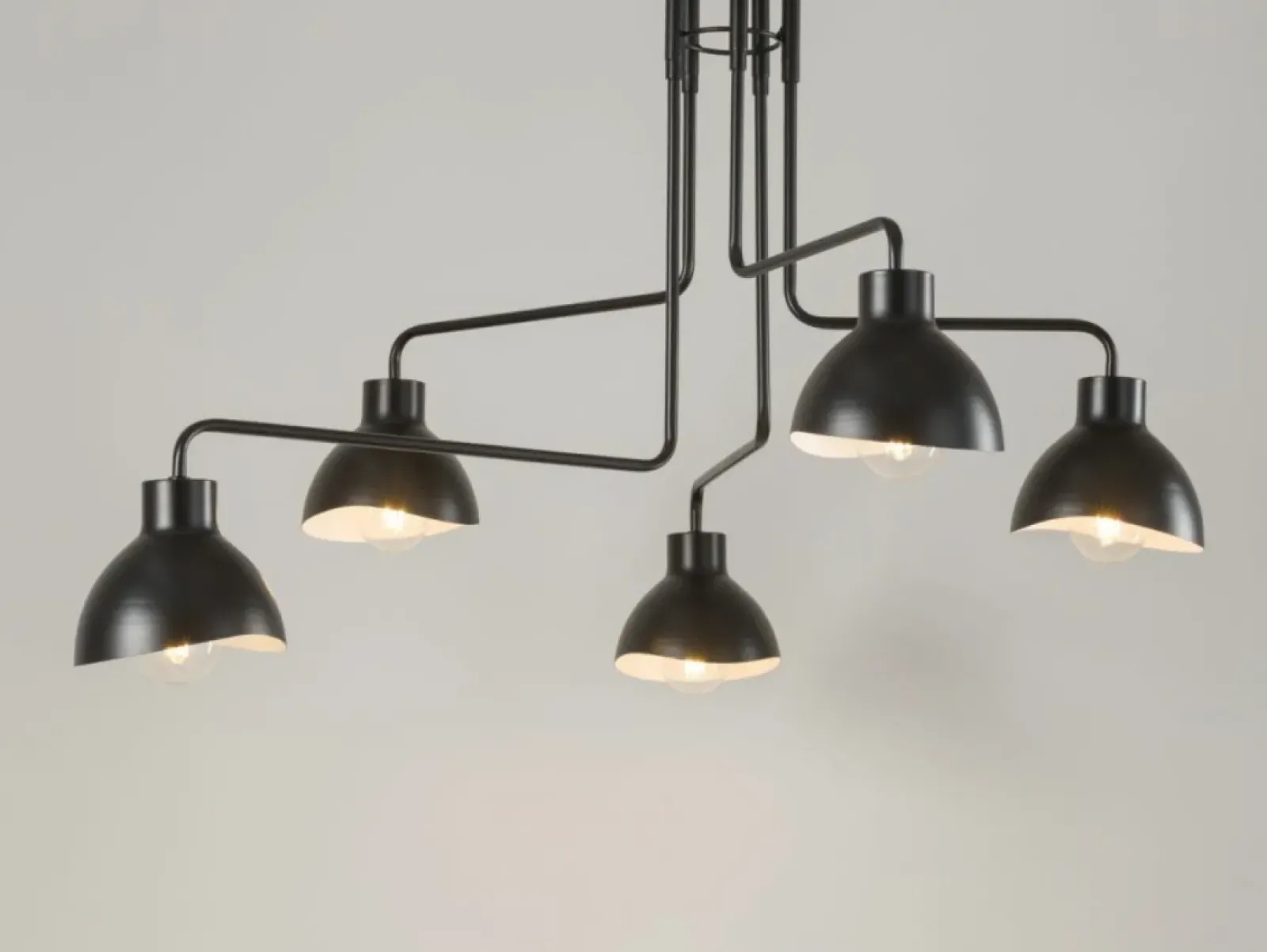 Sklep Kaja Duża, czarna lampa sufitowa w stylu loftowym SIG 32451 z serii HOLI Store