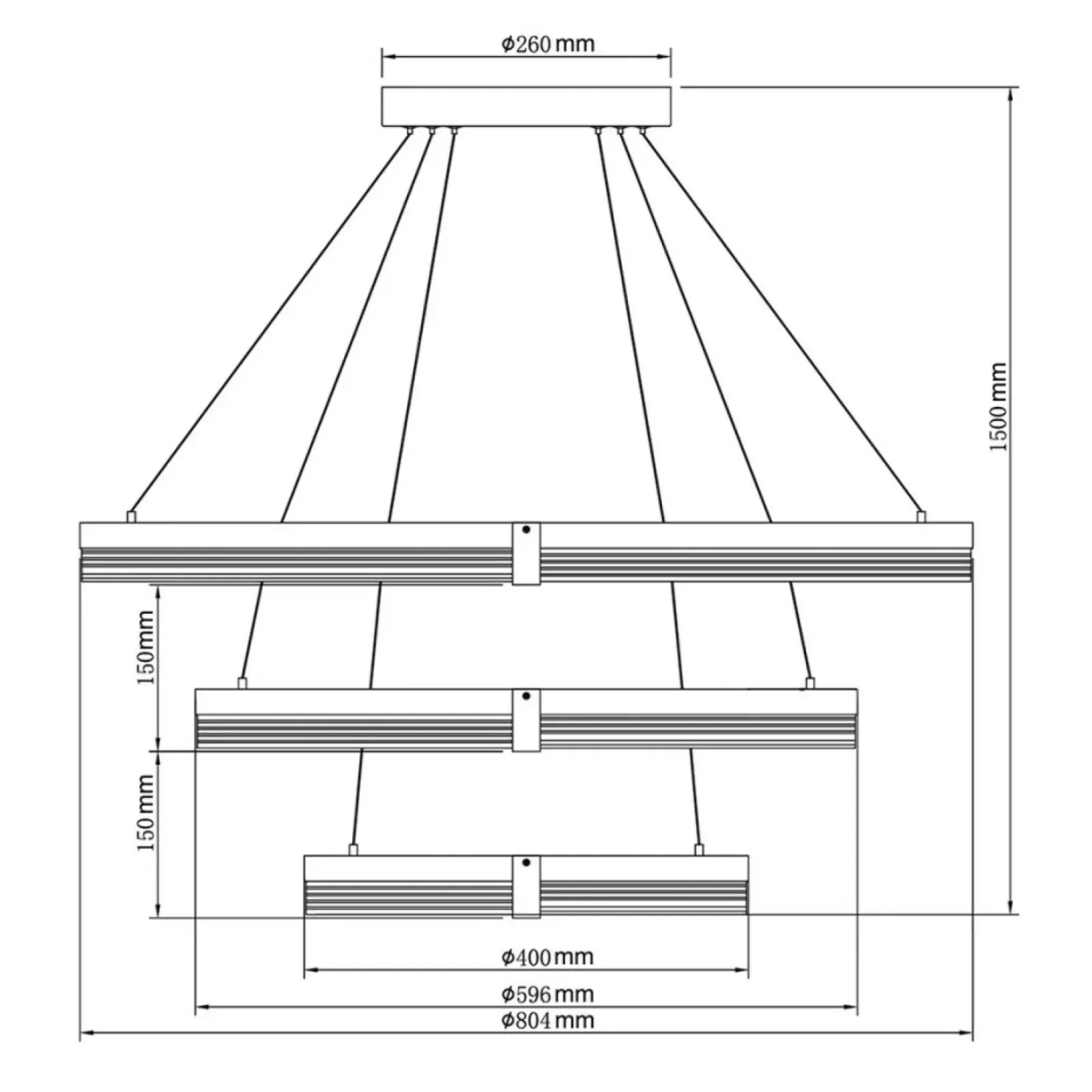 Sklep Kaja Duża, efektowna lampa na antresolę LP-0407/3P BK PLUM | Kaja Online