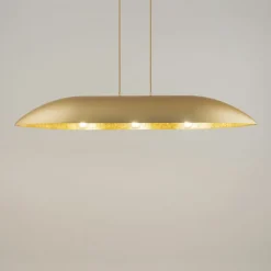 Sklep Kaja Duża, kopułowa lampa wisząca do salonu SIG 40640 GONDOLA | Kaja złoty Flash Sale