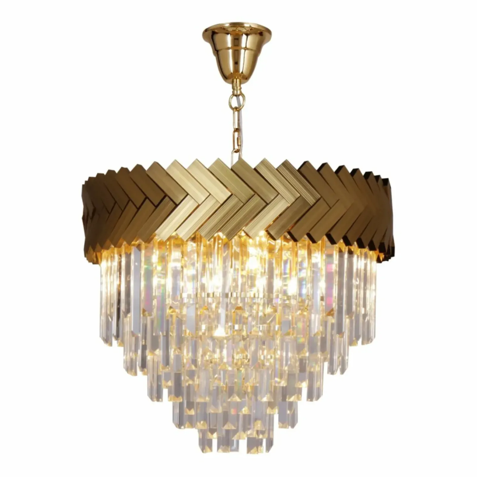 Sklep Kaja Duża, kryształowa lampa wisząca glamour 23910/9 LYON | Kaja Best Sale