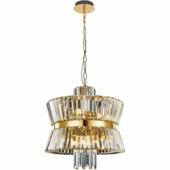 Sklep Kaja Duża, kryształowa lampa wisząca w stylu glamour ML0405 AURELIA | Kaja Flash Sale