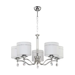 Sklep Kaja Duża lampa do eleganckiego salonu JUP 1527 JULIA II | Kaja Oświetlenie* Żyrandole Z Abażurem|Randole Tradycyjne
