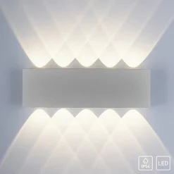Sklep Kaja Duża lampa na elewację o ciepłej barwie 9489-21 z serii CARLO | Kaja* Kinkiety Ogrodowe