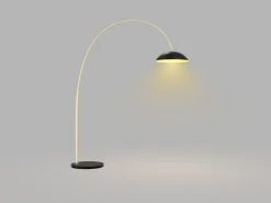 Sklep Kaja Duża lampa podłogowa łuk do salonu WF 3001-104 ROSSKOFF | Kaja* Lampy Led