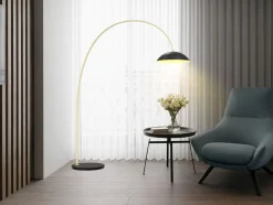 Sklep Kaja Duża lampa podłogowa łuk do salonu WF 3001-104 ROSSKOFF | Kaja* Lampy Led