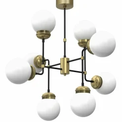 Sklep Kaja Duża lampa sufitowa, dająca dużo światła LX 6831 z serii HYDRO | Kaja Hot