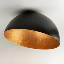 Sklep Kaja Duża lampa sufitowa, plafon kopuła SIG 32467 z serii SFERA 90 CZ/MIEDŹ Flash Sale