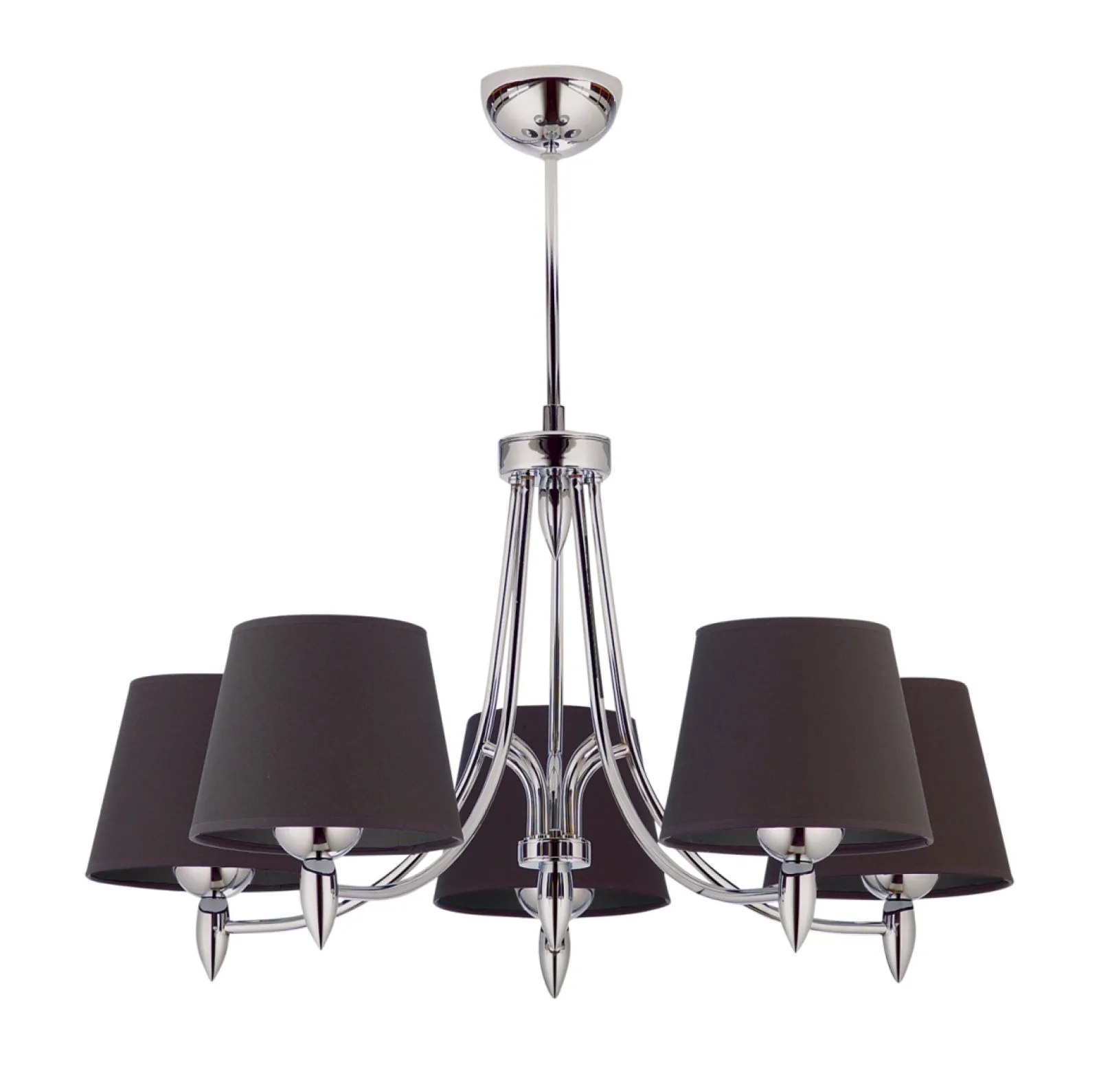 Sklep Kaja Duża lampa sufitowa z prostymi abażurami JUP 1255 GALAXY | Kaja* Żyrandole Z Abażurem|Randole Tradycyjne