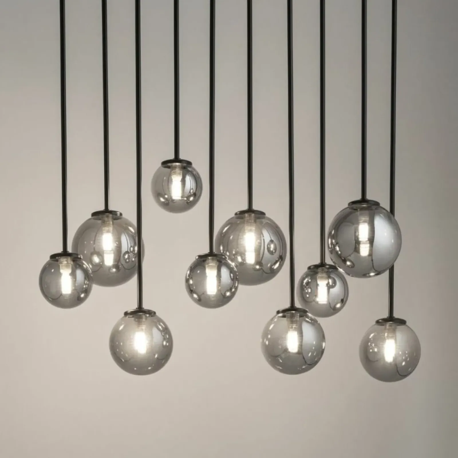 Sklep Kaja Duża lampa sufitowa ze sztywnymi zwisami SIG 33490 TULIA | Kaja Hot