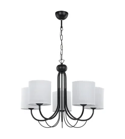 Sklep Kaja Duża lampa wisząca, do salonu JUP 1483 KASKADA | Kaja Oświetlenie* Żyrandole Z Abażurem|Randole Tradycyjne