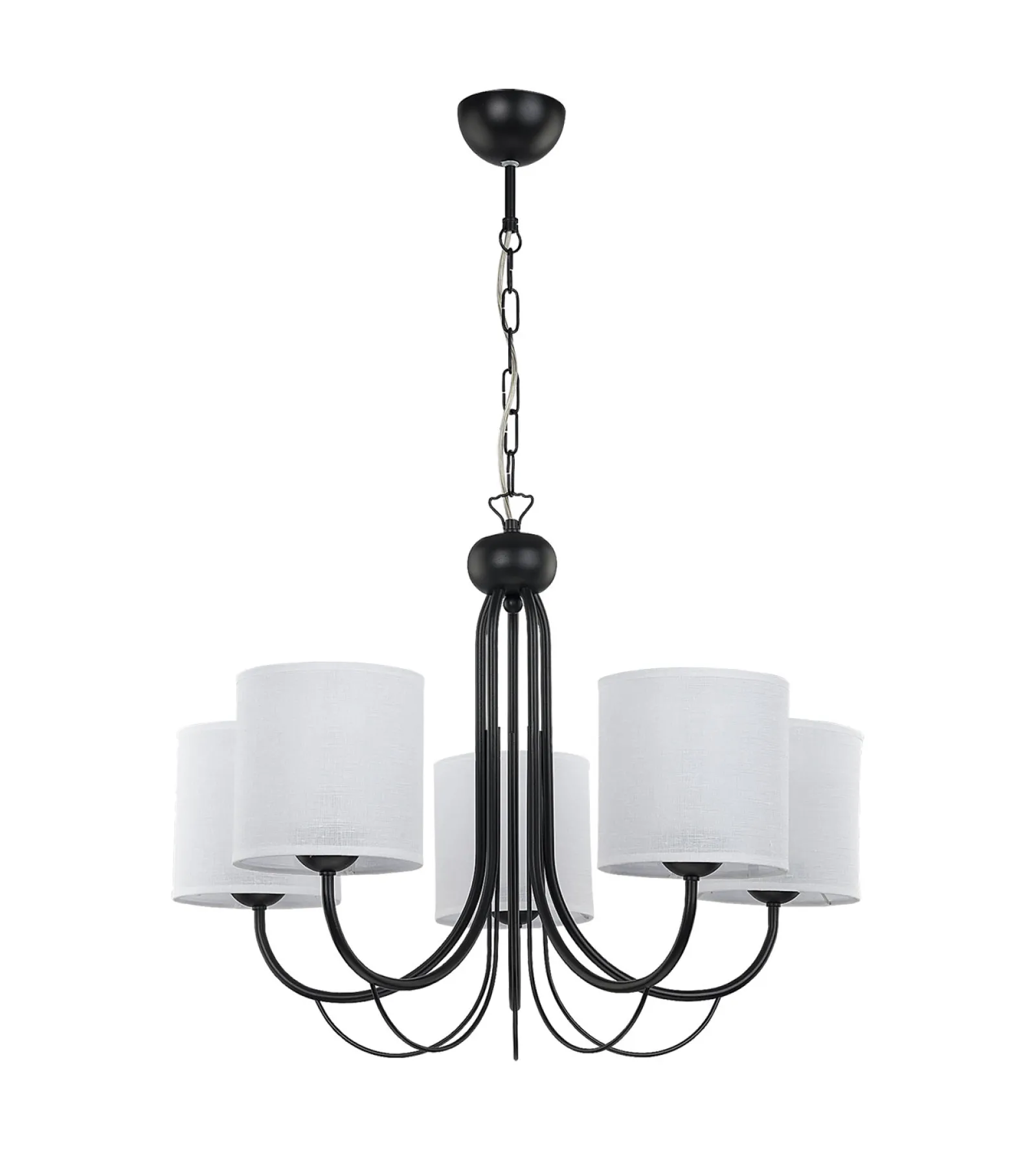 Sklep Kaja Duża lampa wisząca, do salonu JUP 1483 KASKADA | Kaja Oświetlenie* Żyrandole Z Abażurem|Randole Tradycyjne