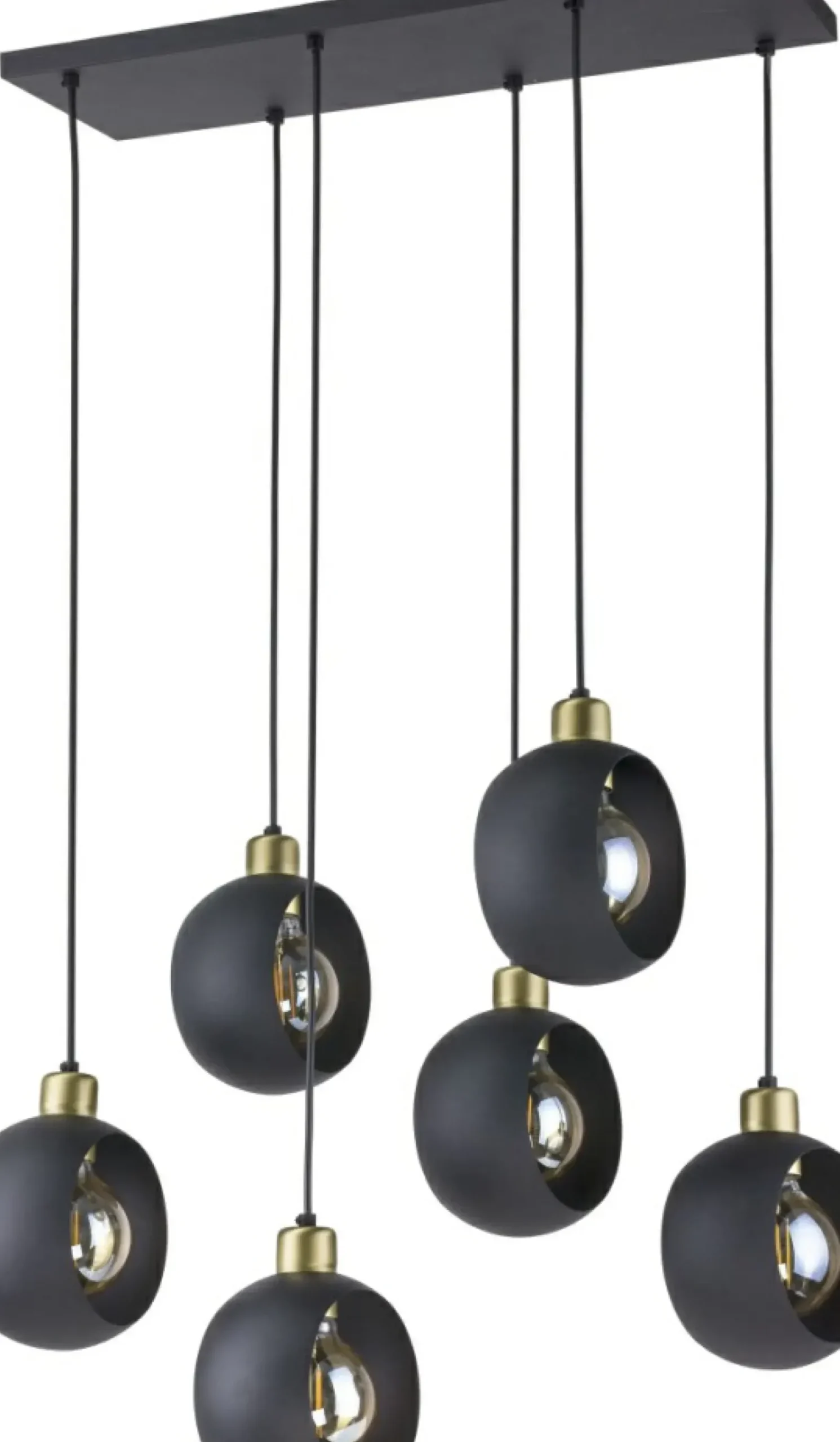 Sklep Kaja Duża lampa wisząca do salonu TK 2756 CYKLOP BLACK | Kaja Oświetlenie Hot