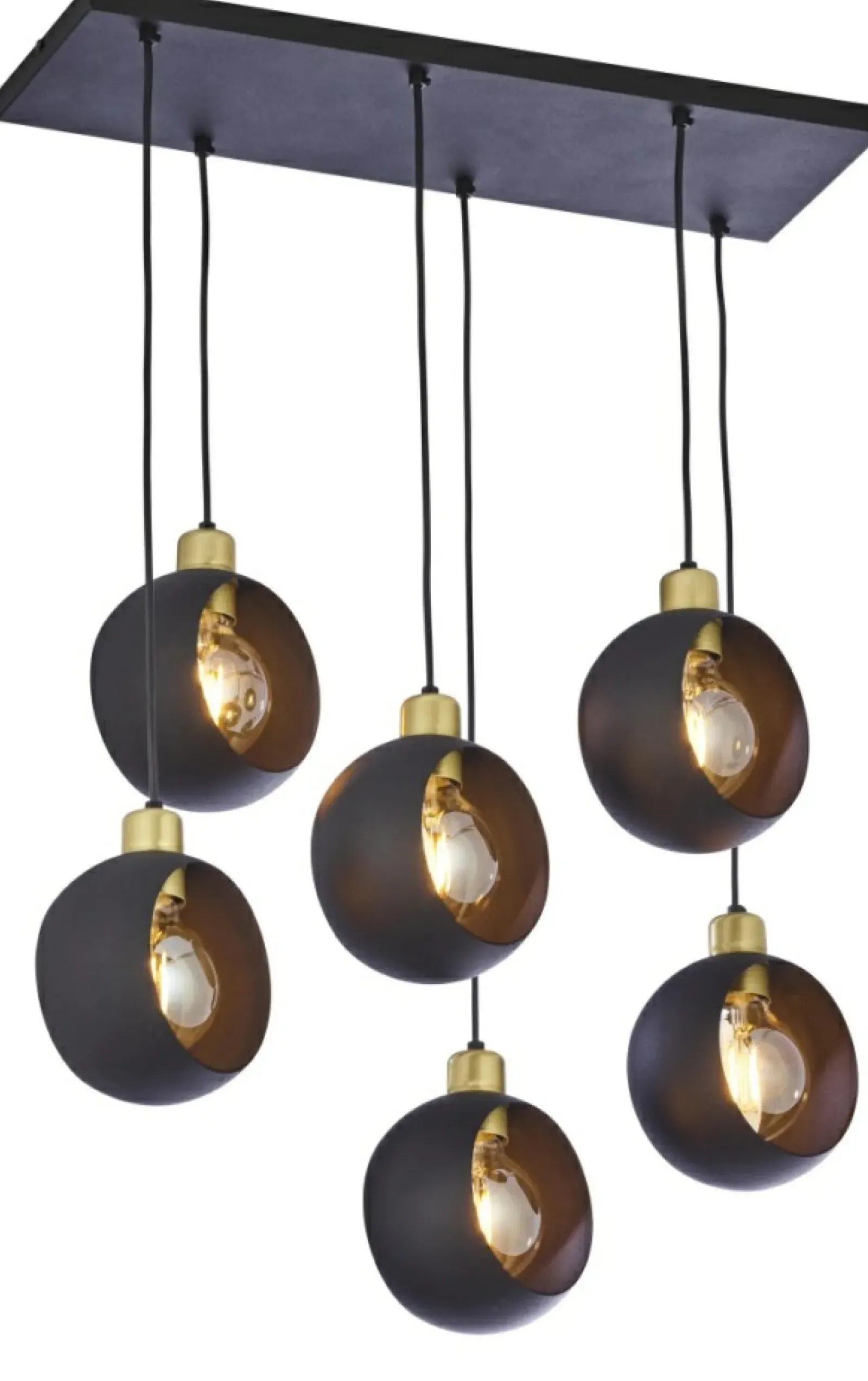 Sklep Kaja Duża lampa wisząca do salonu TK 2756 CYKLOP BLACK | Kaja Oświetlenie Hot