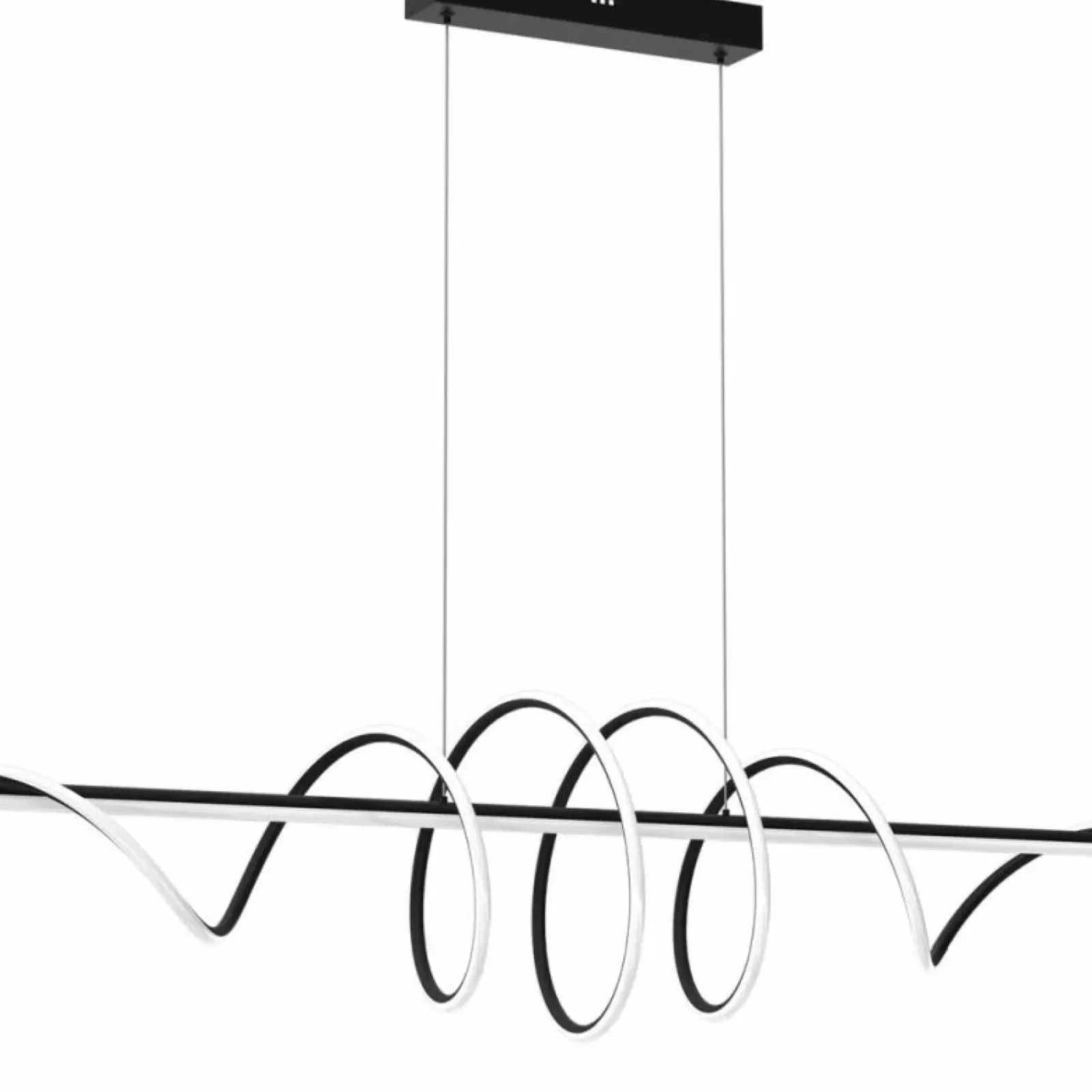 Sklep Kaja Duża lampa wisząca LED idealna do jadalni ML8608 TWIST | Kaja New