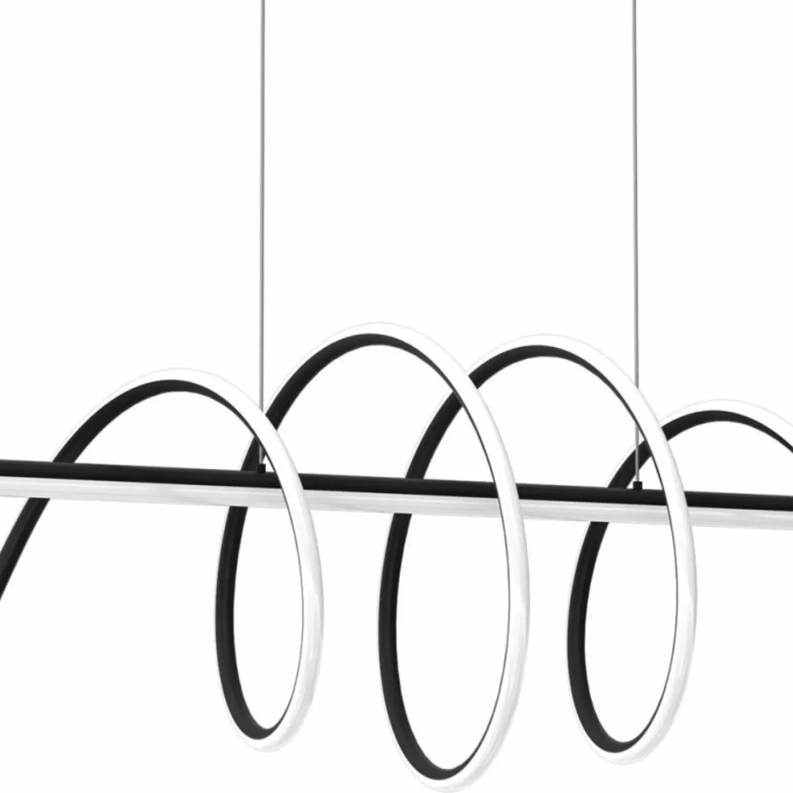 Sklep Kaja Duża lampa wisząca LED idealna do jadalni ML8608 TWIST | Kaja New