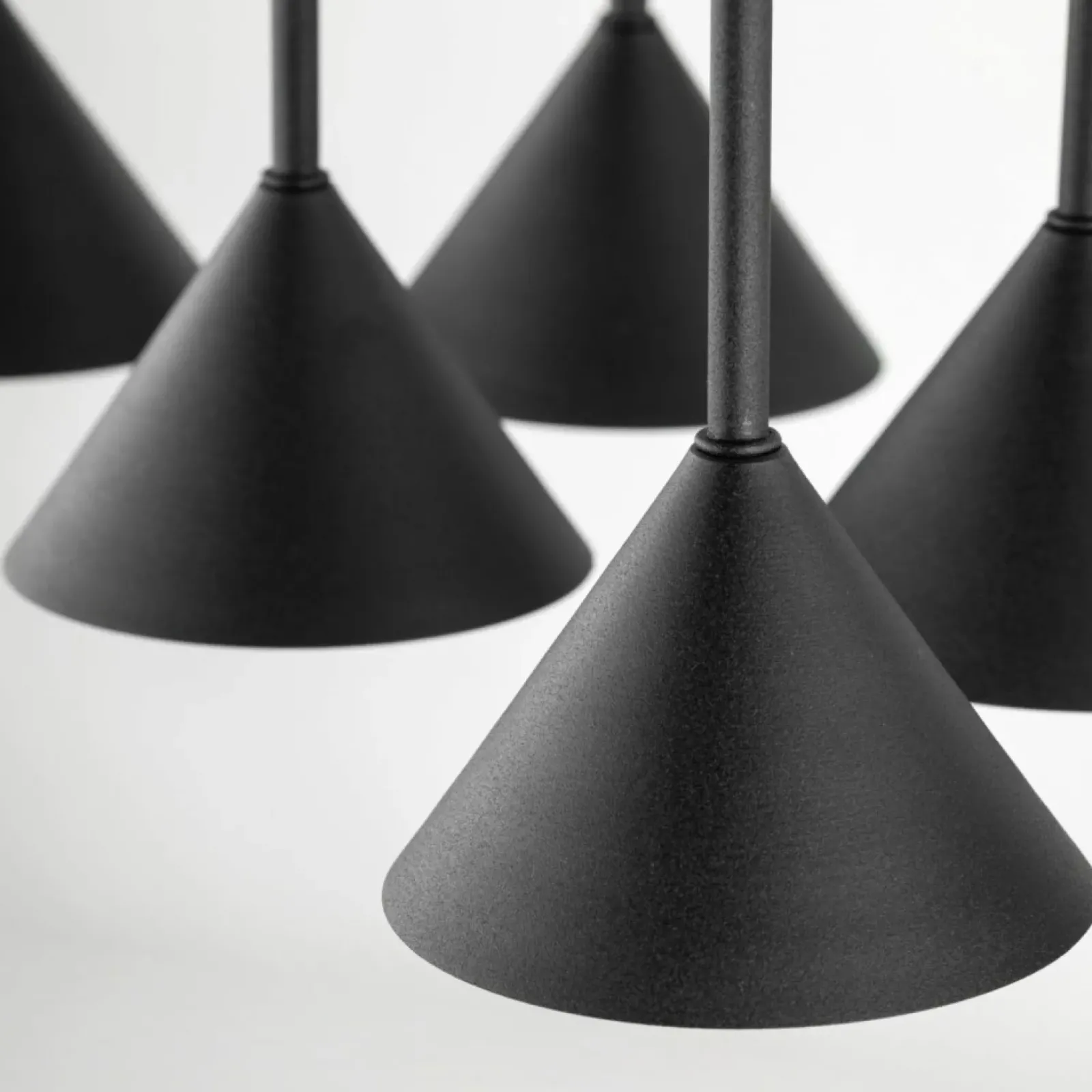Sklep Kaja Duża lampa wisząca nad wyspę kuchenną TK 10306 CONO BLACK MINI | Kaja Best Sale