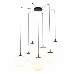 Sklep Kaja Duża lampa wisząca typu pająk, 7 kloszy TK 4794 ESME WHITE | Kaja Fashion