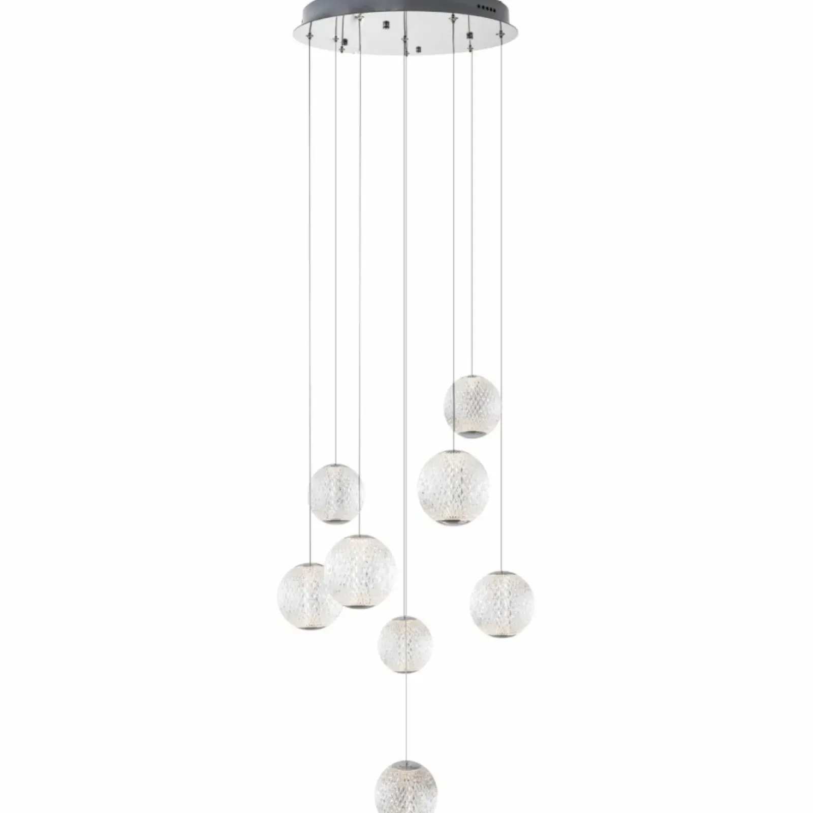 Sklep Kaja Duża, ledowa lampa wisząca na antresolę 220cm MX P0481 NOBILE | Kaja Discount