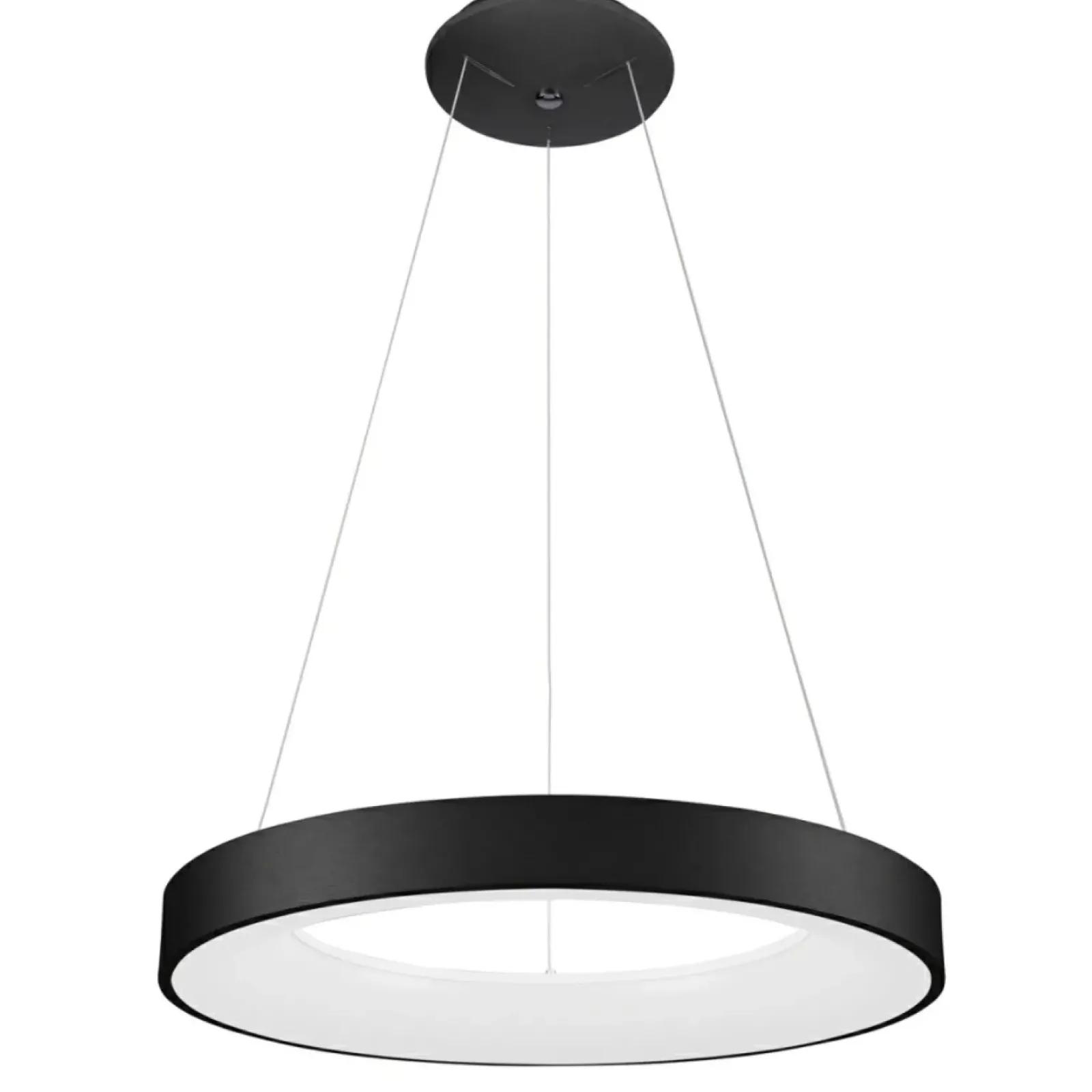 Sklep Kaja Duża obręcz LED ⌀60cm do salonu 5304-850RP-BK-3 GIULIA | Kaja Shop
