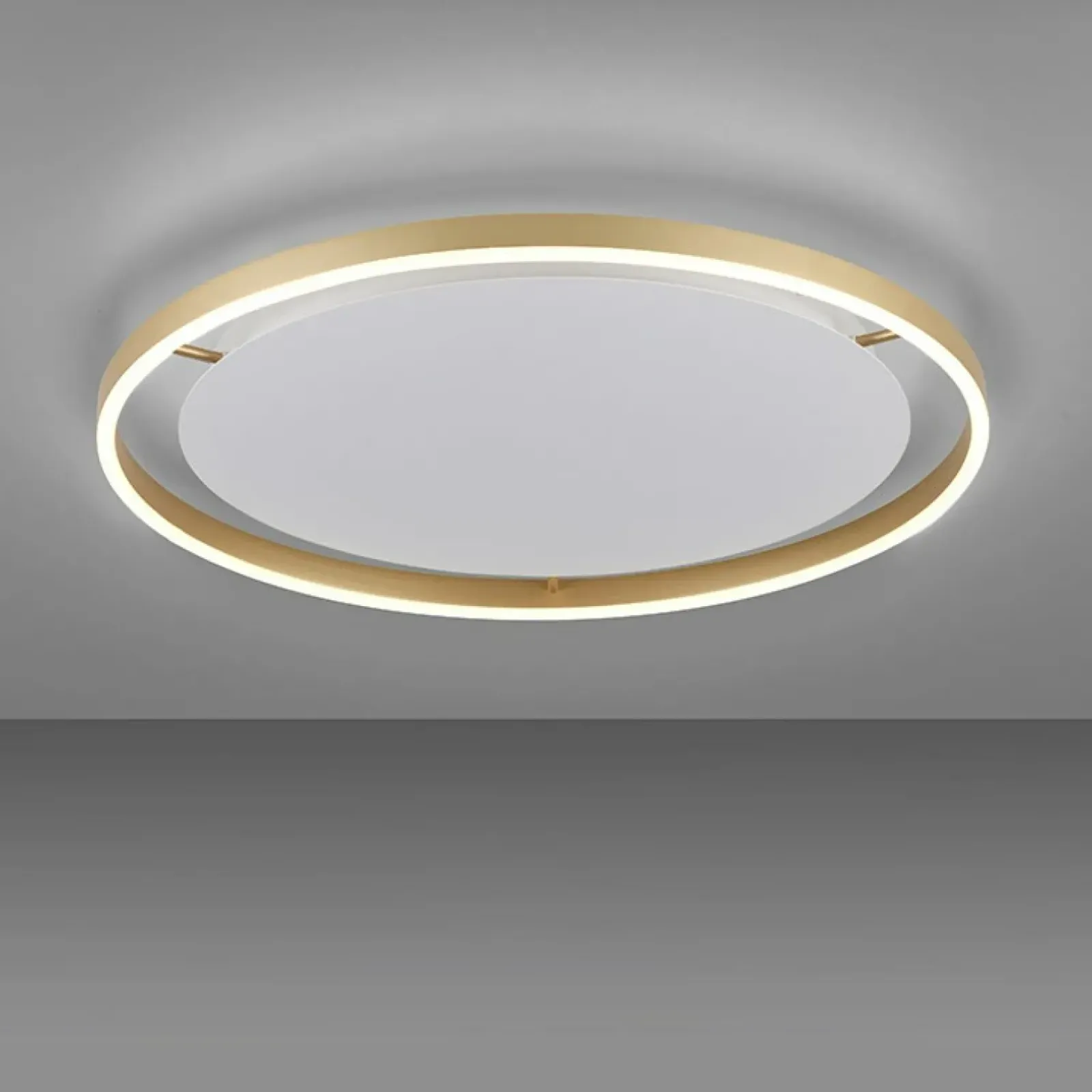 Sklep Kaja Duża, piękna lampa sufitowa LED - 15392-60 z serii RITUS mosiądz Hot