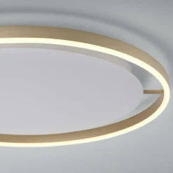 Sklep Kaja Duża, piękna lampa sufitowa LED - 15392-60 z serii RITUS mosiądz Hot