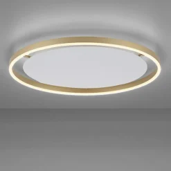 Sklep Kaja Duża, piękna lampa sufitowa LED - 15392-60 z serii RITUS mosiądz Hot