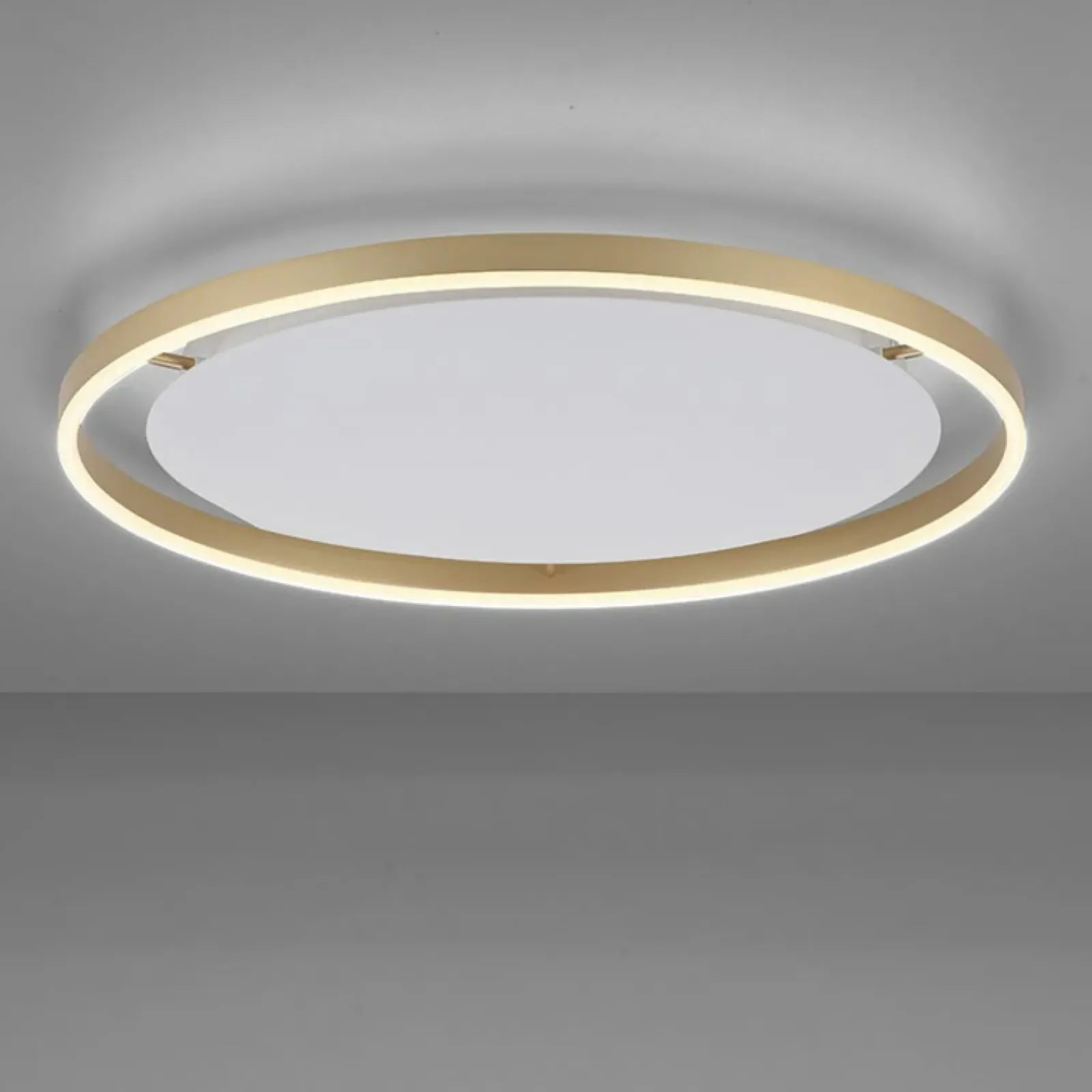 Sklep Kaja Duża, piękna lampa sufitowa LED - 15392-60 z serii RITUS mosiądz Hot