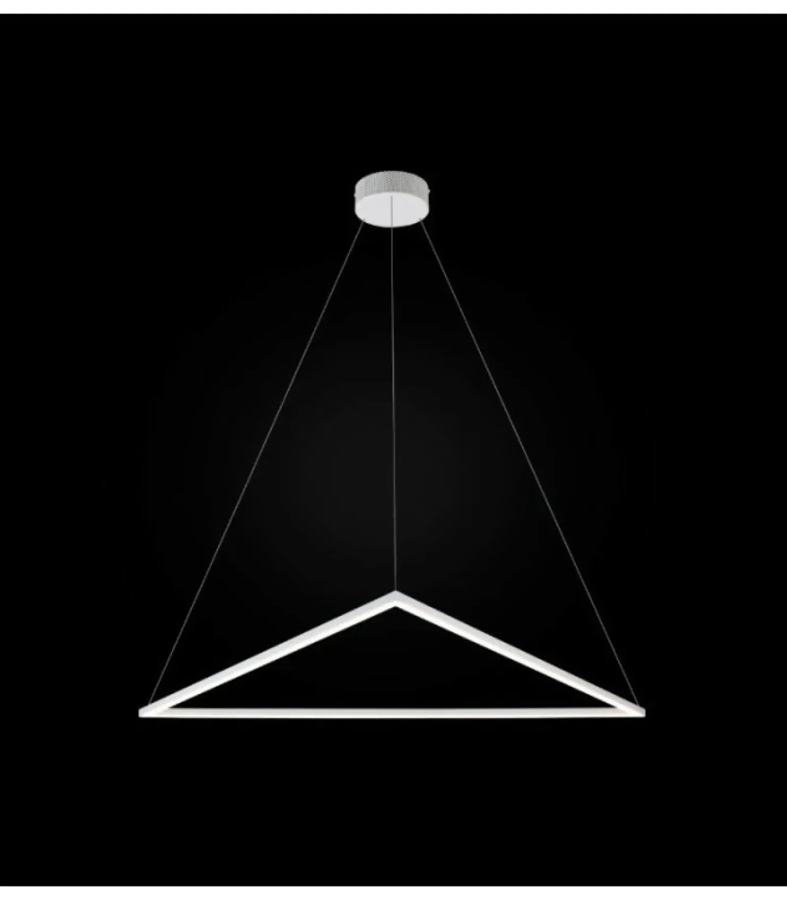 Sklep Kaja Duża, trójkątna, ledowa lampa do salonu 67032 ORIGAMI | Kaja Clearance