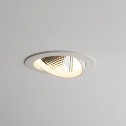 Sklep Kaja Duże oczko podtynkowe LED 15W 3000K ⌀14cm 10555 EGINA LED | Kaja* Lampy Led|Oprawy Podtynkowe
