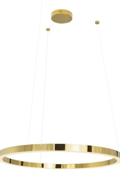 Sklep Kaja Duże, złote koło LED Ø110cm do salonu MX P0370D LUXURY | Kaja Online
