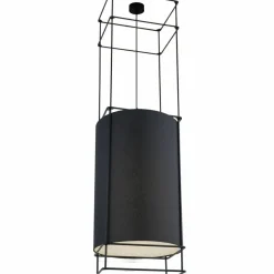 Sklep Kaja Długa, abażurowa lampa wisząca - czarny 140cm ANT 9032 PAA | Kaja Best Sale