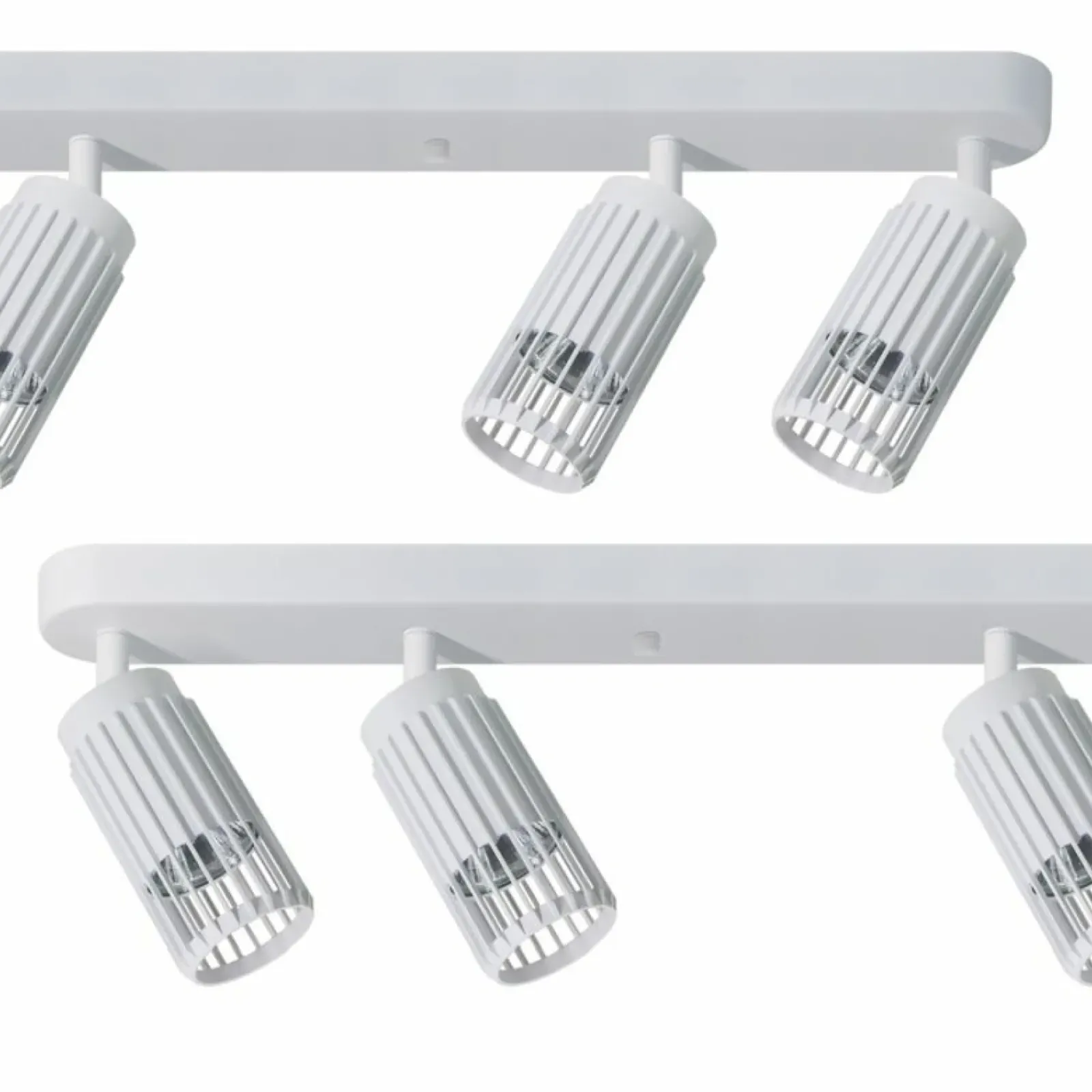 Sklep Kaja Długa, biała listwa sufitowa z reflektorami ML0307 VERTICAL | Kaja Store