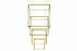 Sklep Kaja Długa lampa LED do wysokich pomieszczeń AZ3140 OPERA | Kaja złoty Shop
